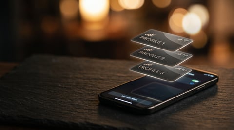 Meerdere eSIM-profielen beheren op een telefoon