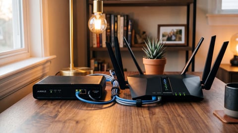 Wat is het verschil tussen een router en een modem?