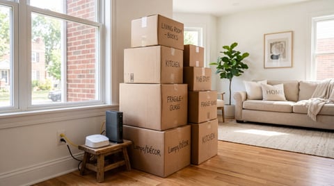 Internet meeverhuizen of nieuw afsluiten? Stappenplan voor verhuizing